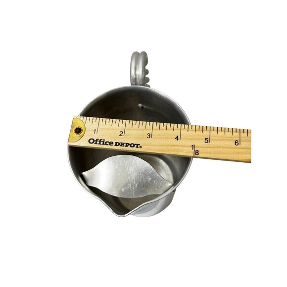 Vintage Silver-Plated Pitcher With Twisted Handle & Pour Spout - Picture 7 of 7